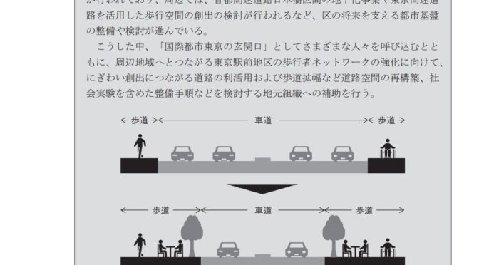 【予算】東京駅前地区歩行環境改善、晴海地区の今後のコミュニティ形成について