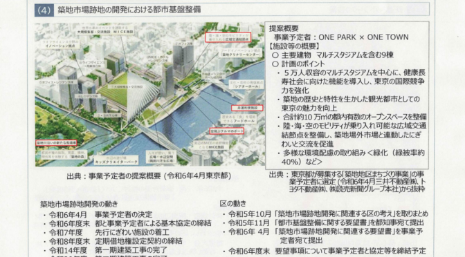 【環境建設委員会】BRTの混雑改善、晴海地域の今後のまちづくりの方向性について