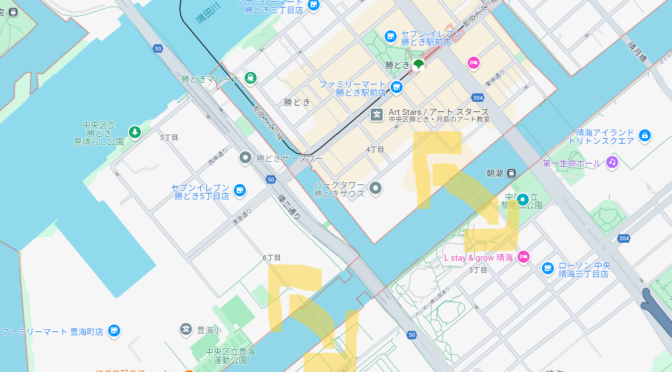 歩行者専用橋（黎明小橋・朝潮小橋）の自転車通行問題について